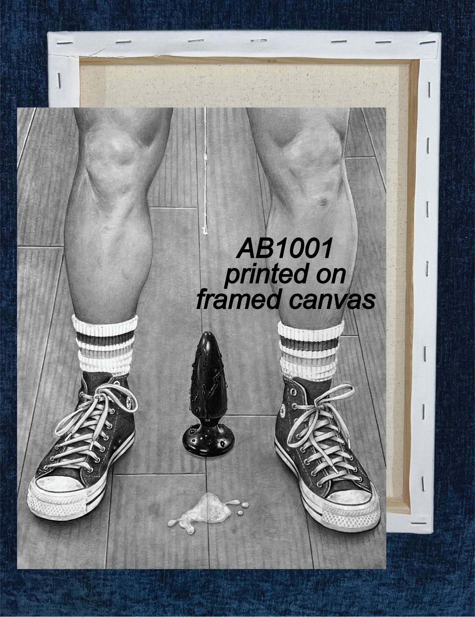 AB1001CANV ALLSTAR BY BRAD WELCH ART is artwork digitally printed on framed canvas