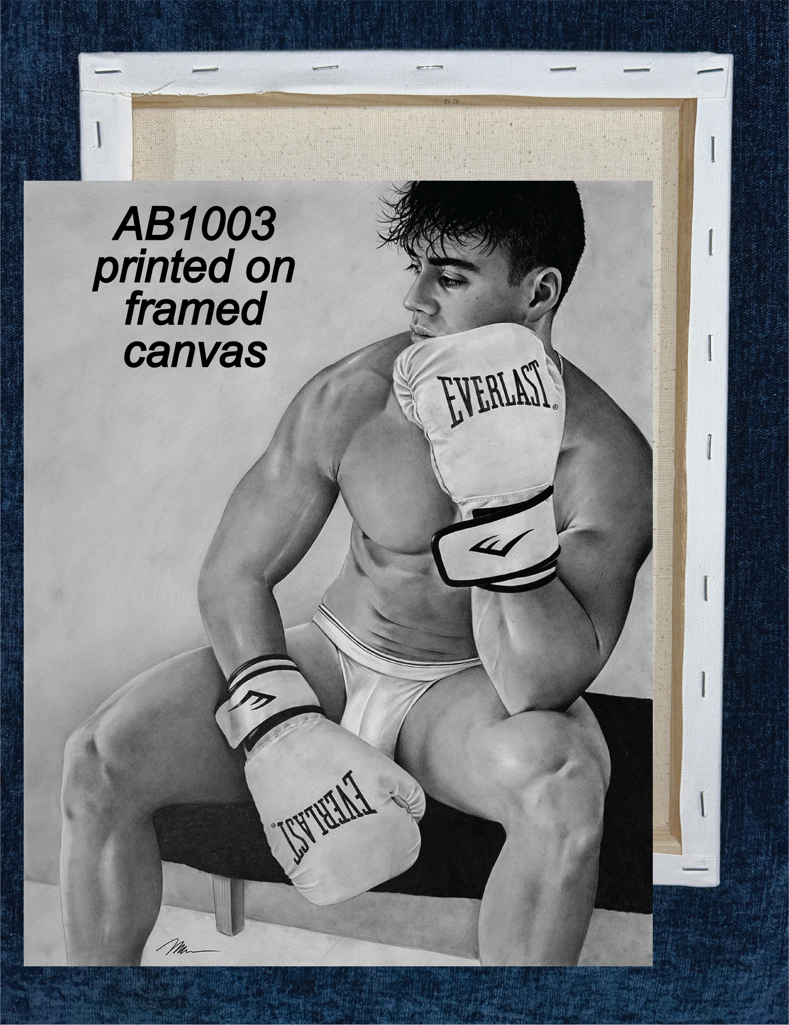 AB1003CANV BODY SHOT by BRAD WELCH ART is artwork digitally printed on framed canvas