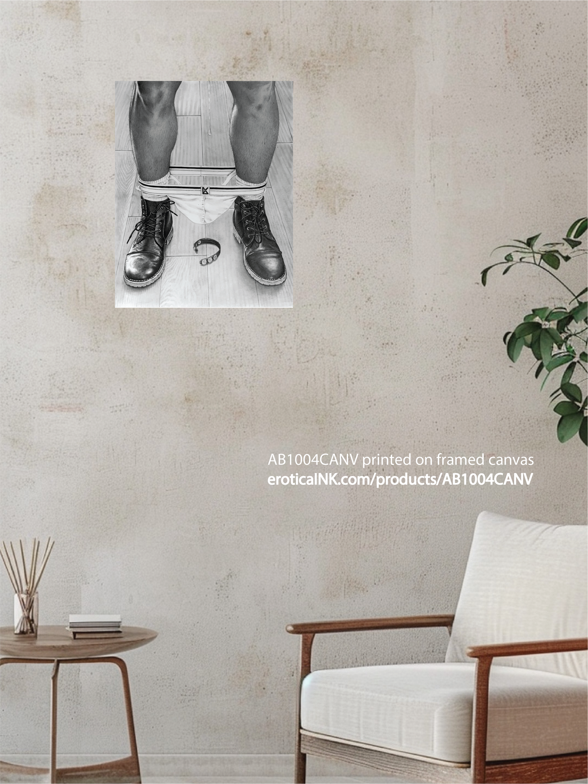 AB1004CANV BOOT CAMP BY BRAD WELCH ART is artwork digitally printed on framed canvas