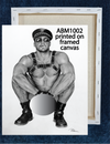 ABM1002S ALPHA MALE BY BRAD WELCH ART is artwork digitally printed on specialty items: canvas, bags, BDSM paddle, cutting boards, mugs, coasters, pillow cases, towels, J💦zz rag, bath mats, puzzle, phone case, hats, mousepad,