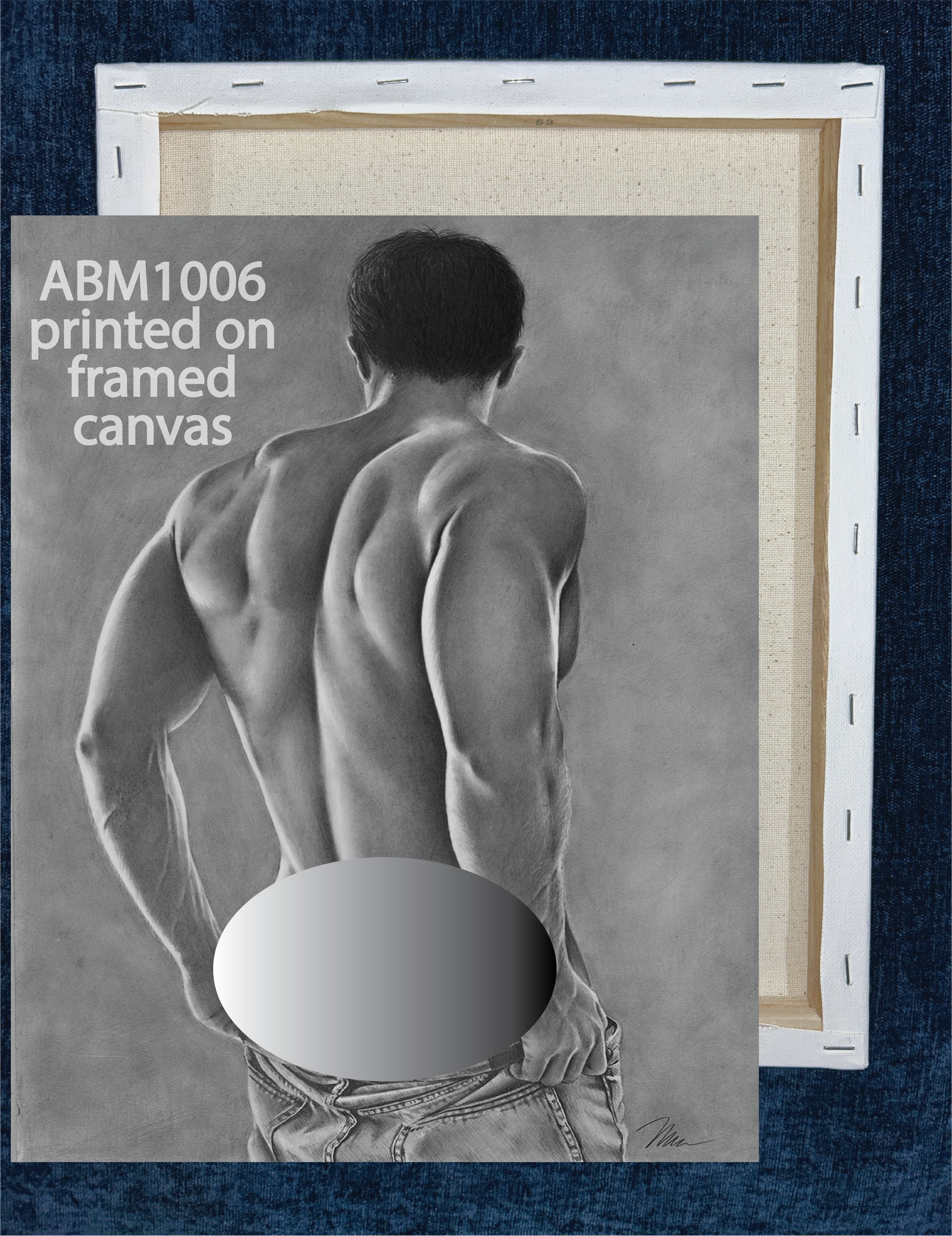 ABM1006CANV GLIMMER by BRAD WELCH ART is artwork digitally printed on framed canvas