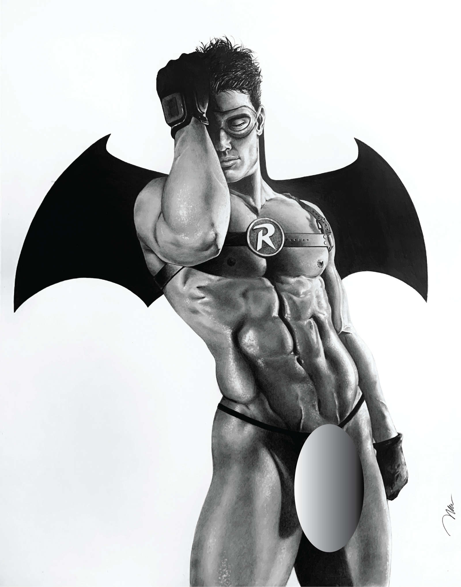 ABM1007ALUM HERO WORSHIP by BRAD WELCH ART is artwork digitally printed on aluminum sheets