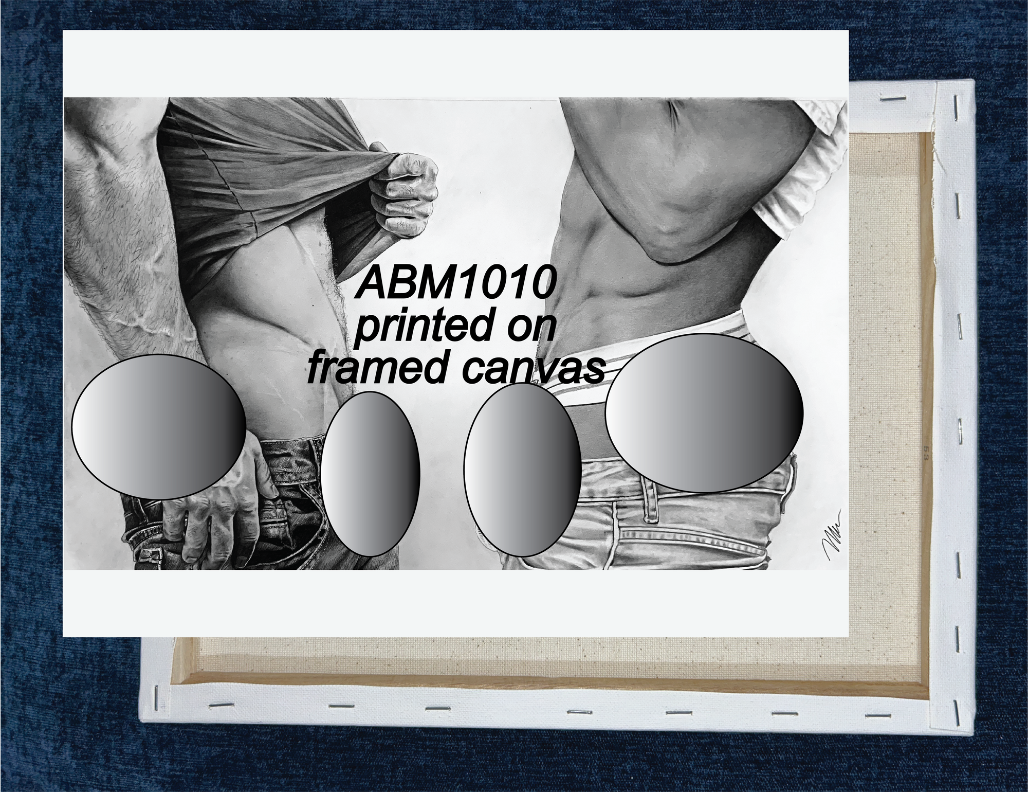 ABM1010CANV SHOW ME by BRAD WELCH ART is artwork digitally printed on framed canvas