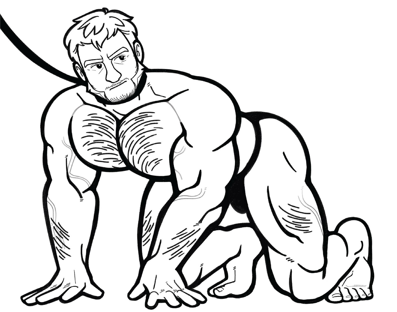 AC1009CANV GOOD PUP (BLACK) BY CLOUDTUNE is artwork digitally printed on framed canvas