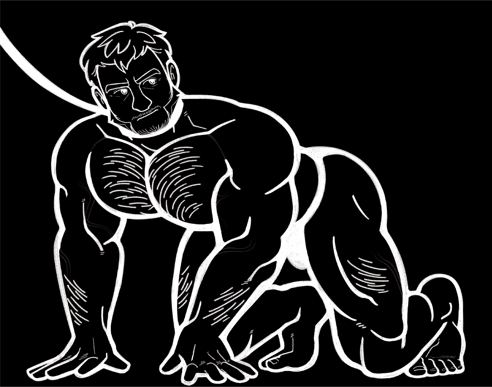 AC1010ALUM GOOD PUP (WHITE) BY CLOUDTUNE is artwork digitally printed on aluminum sheet