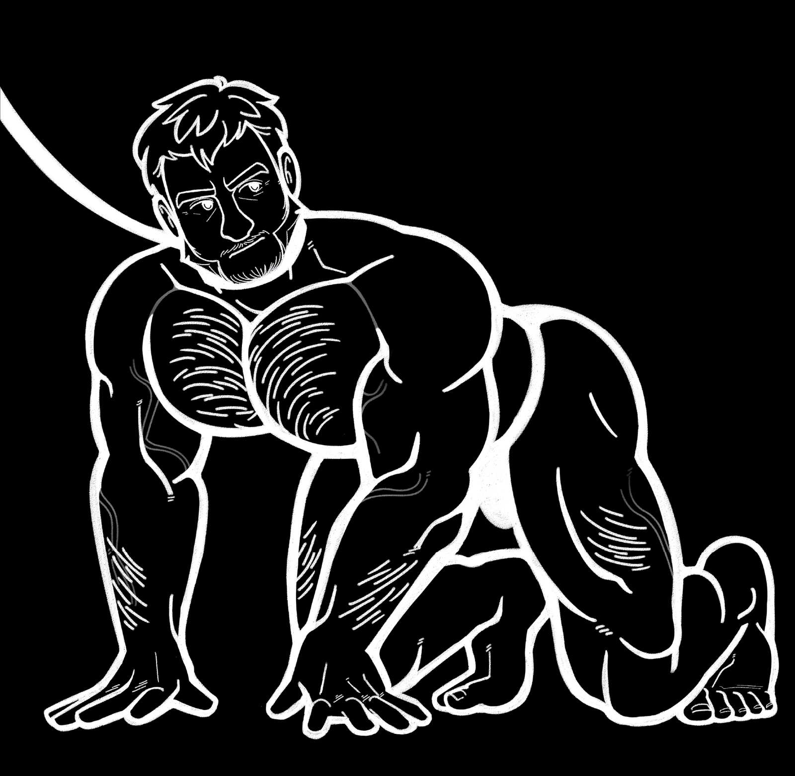 AC1010A GOOD PUP (WHITE) by CLOUDTUNE is artwork digitally printed on apparel and bags: t-shirt, tank, hoodie, denim jacket. black, white, red, blue, stonewash. S-3x. USA printed; Ships USA & Interntl. You can also upload your own art