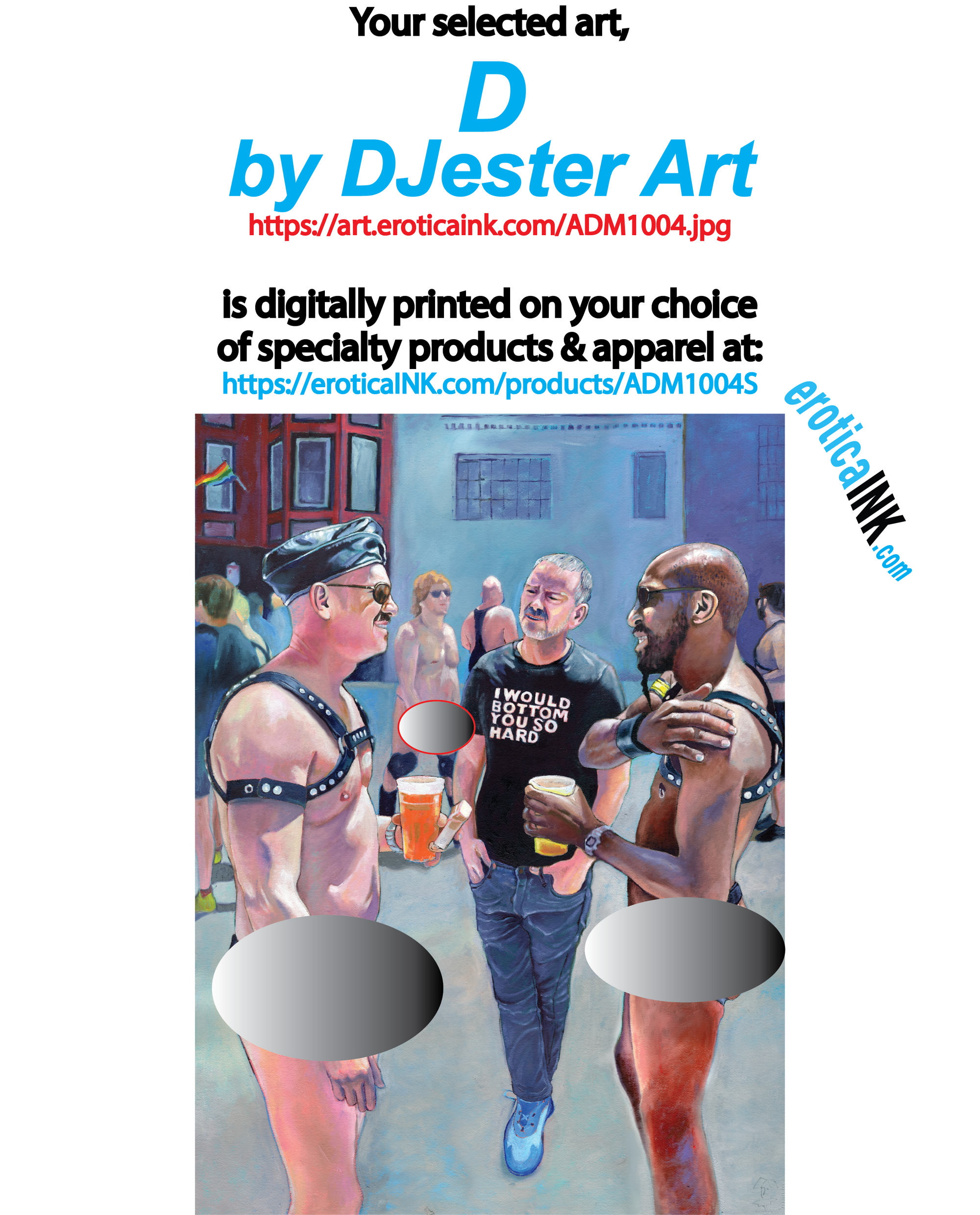 ADM1004ALUM D BY DJESTER ART is artwork digitally printed on aluminum sheet
