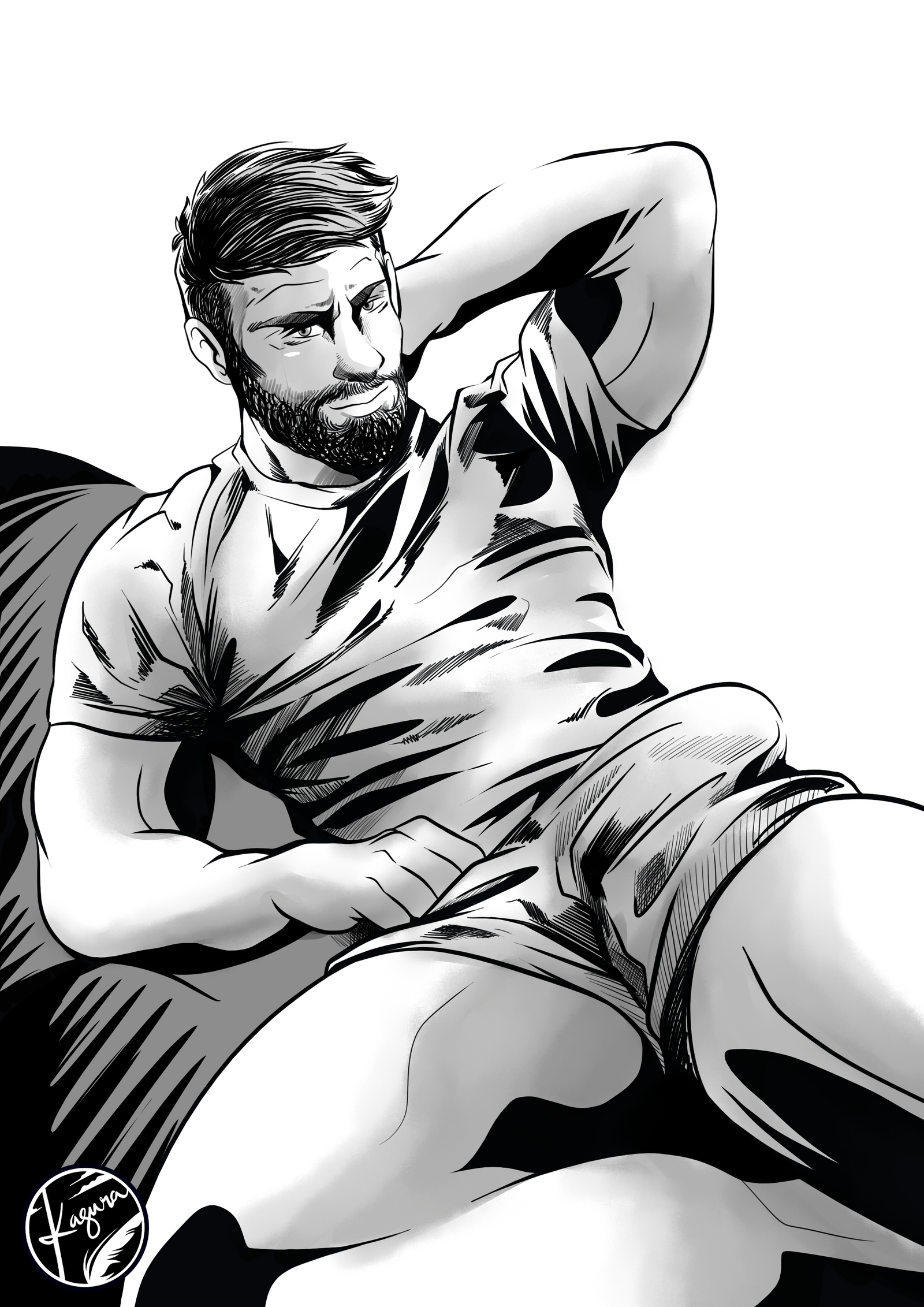 AK1004S ERECT by Kagura1977 is artwork digitally printed on specialty items: canvas, bags, BDSM paddle, cutting boards, mugs, coasters, pillow cases, towels, J💦zz rag, bath mats, puzzle, phone case, hats, mousepad