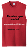 AM1011A POLAROID048 BY MATTHEW SANDAGER is artwork digitally printed on apparel and bags: t-shirt, tank, hoodie, denim jacket. black, white, red, blue, stonewash. S-3x. USA printed; Ships USA &amp; Interntl. You can also upload your own art