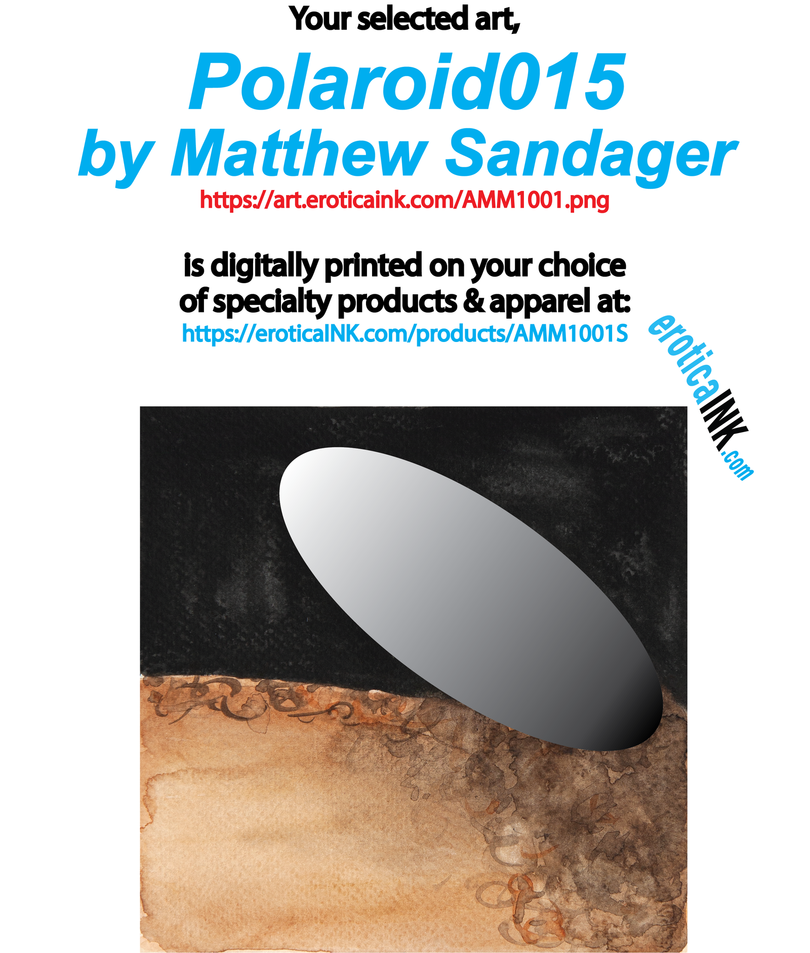 AMM1001ALUM Polaroid015 by Matthew Sandager is artwork digitally printed on aluminum sheets