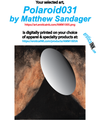 AMM1005A POLAROID031 BY MATTHEW SANDAGER is artwork digitally printed on apparel and bags: t-shirt, tank, hoodie, denim jacket. black, white, red, blue, stonewash. S-3x. USA printed; Ships USA &amp; Interntl. You can also upload your own art