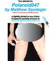 AMM1010A POLAROID047 BY MATTHEW SANDAGER is artwork digitally printed on apparel and bags: t-shirt, tank, hoodie, denim jacket. black, white, red, blue, stonewash. S-3x. USA printed; Ships USA &amp; Interntl. You can also upload your own art