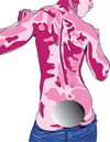 AOM1014S MAN IN PINK by OH MY GUY is artwork digitally printed on specialty items: canvas, bags, BDSM paddle, cutting boards, mugs, coasters, pillow cases, towels, J💦zz rag, bath mats, puzzle, phone case, hats, mousepad