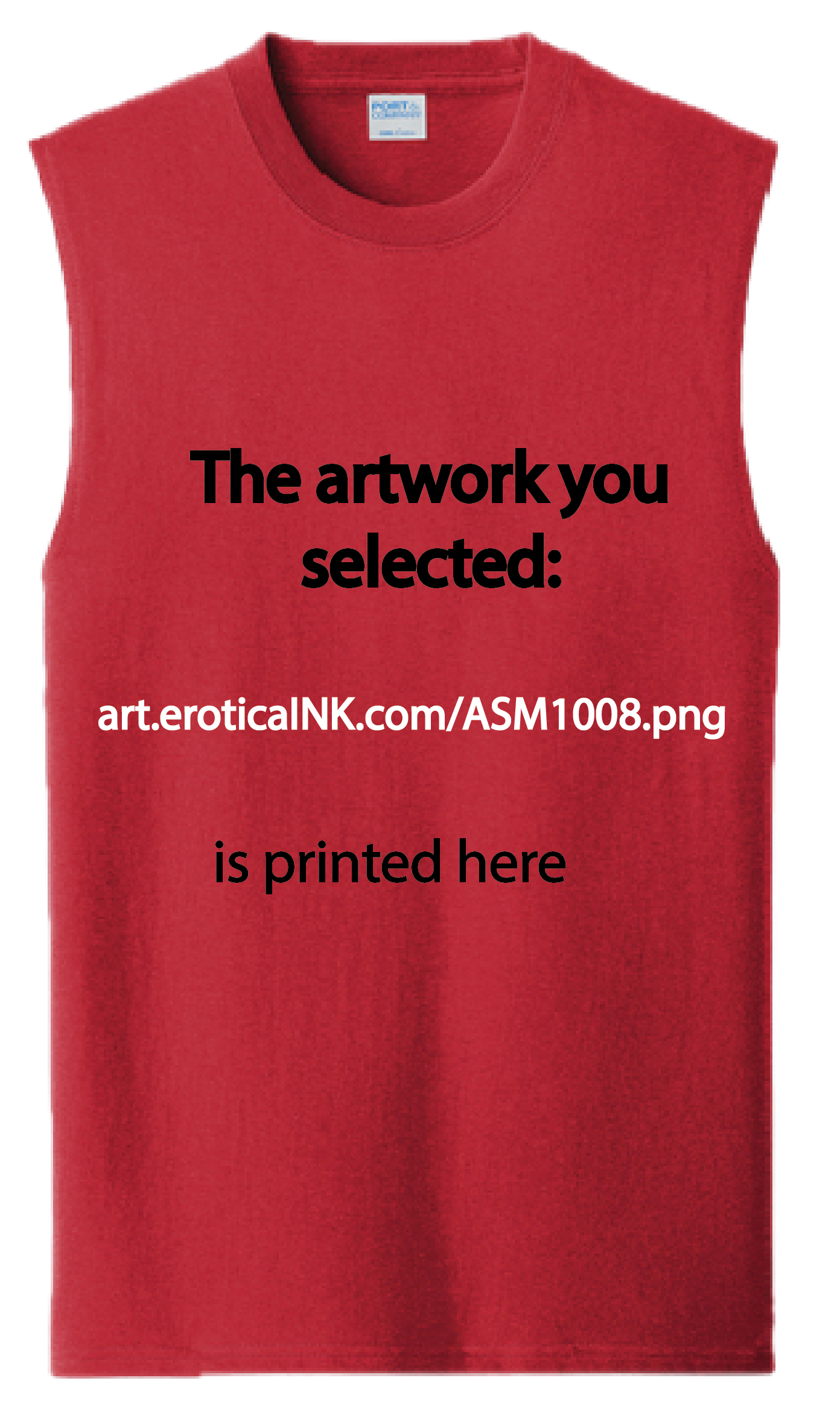 ASM1008A UNCOLLARED BY SHERWINPRAGUE is artwork digitally printed on apparel and bags: t-shirt, tank, hoodie, denim jacket. black, white, red, blue, stonewash. S-3x. USA printed; Ships USA &amp; Interntl. You can also upload your own art
