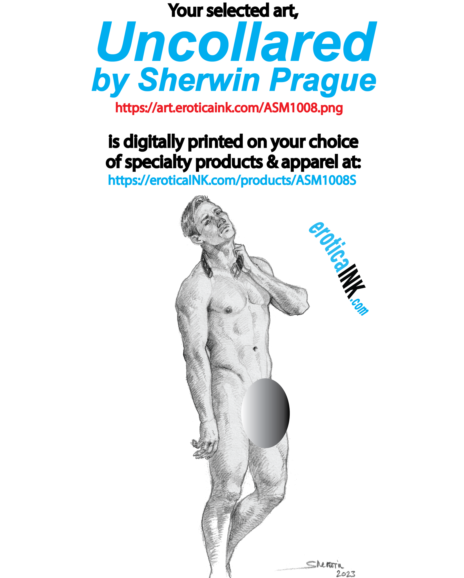 ASM1008ALUM UNCOLLARED BY SHERWIN PRAGUE is artwork digitally printed aluminum sheet