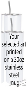 ADM1011ALUM, PURPLE MOUNTAINS BY DJESTER ART is artwork digitally printed on aluminum sheets